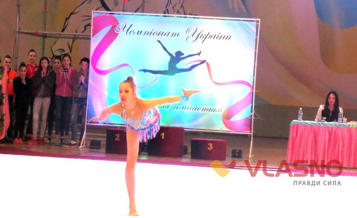 чемпіонат України з художньої гімнастики фото
