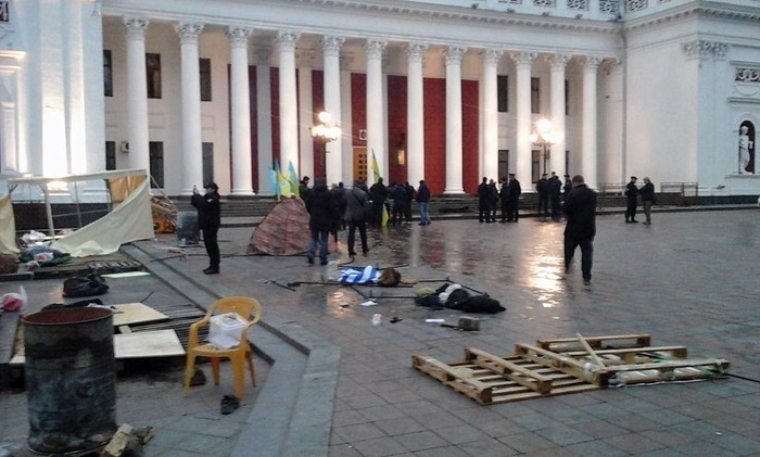 протест проти Труханова в Одесі фото