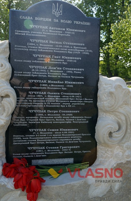 вшанування героїв Холодного Яру фото