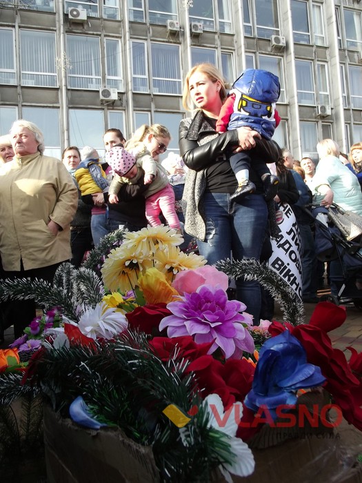 протест проти будівництва кладовища у Вінниці фото