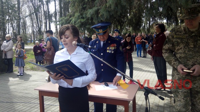 військова присяга випускників Вінницького медуніверситету фото