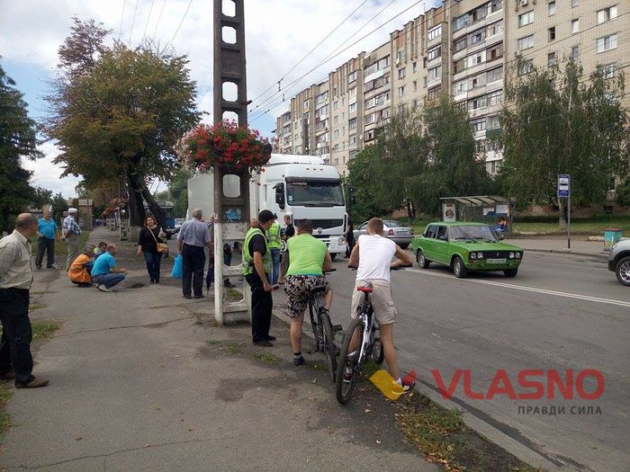затори на дорозі у Вінниці фото