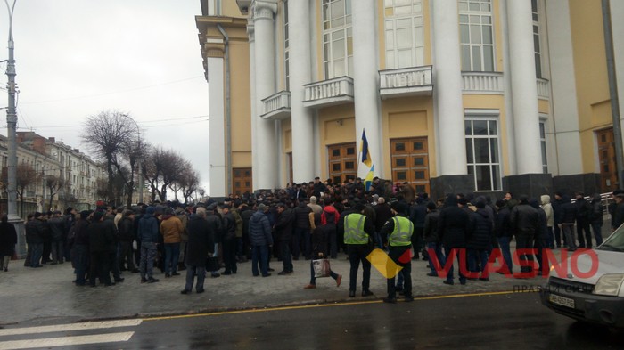 пікет міліціонерів у Вінниці фото