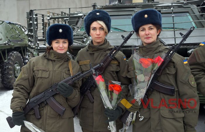 прийняття присяги нацгвардійцями у Вінниці фото