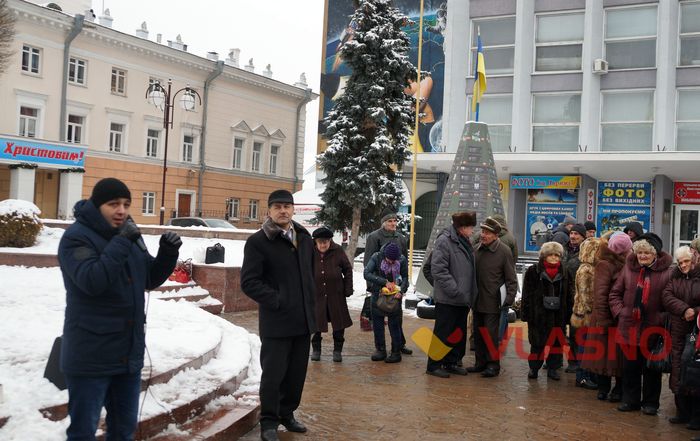 Вінницьке віче заявило про наміри об'єднатися із екс-міліціянтами