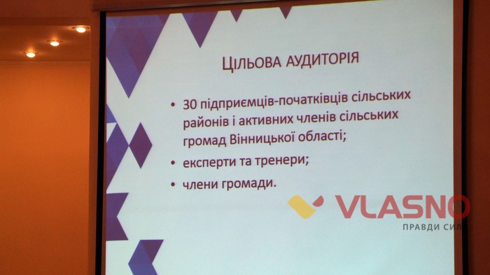 презентація проектів громадських організацій у Вінниці фото