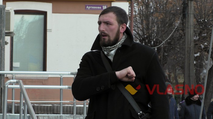 протест на підтримку Хорта фото