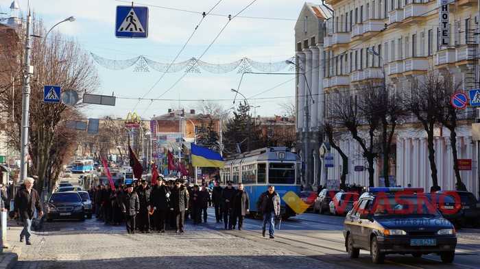 вшанування воїнів-афганців у Вінниці фото