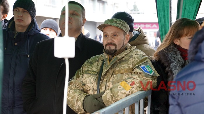 протести у Вінниці під час приїзду Порошенка фото