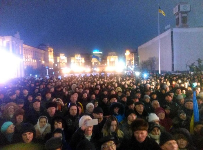 протест на Майдані Незалежності фото