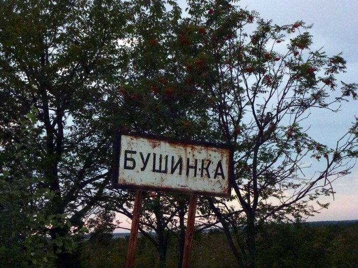 зупинка у селі Бушінка фото