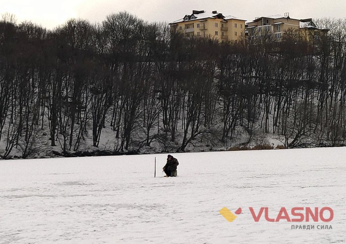 купання на Водохреща біля ставки Ворошилова у Вінниці фото