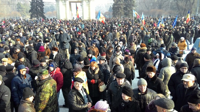 протести у Молдові фото