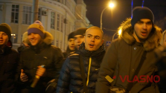 хода фанатів вінницької Ниви фото