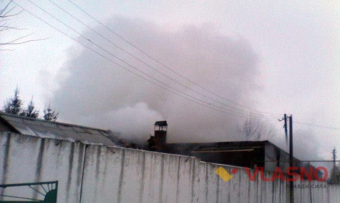 пожежа у Калинівці фото