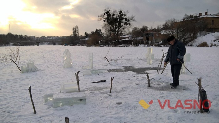 льодові скульптури у Вінниці фото