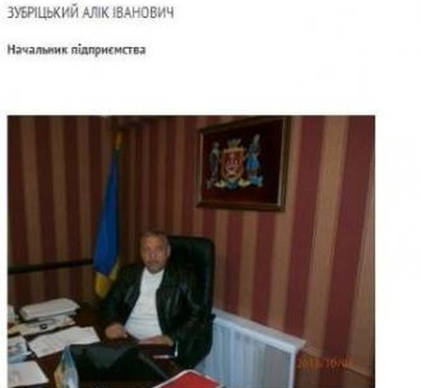 Алік Зубрицький фото