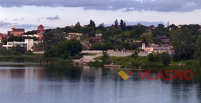 набережна на Гліба Успенського у Вінниці фото