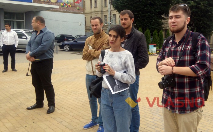 вшанування Павла Шеремета у Вінниці фото