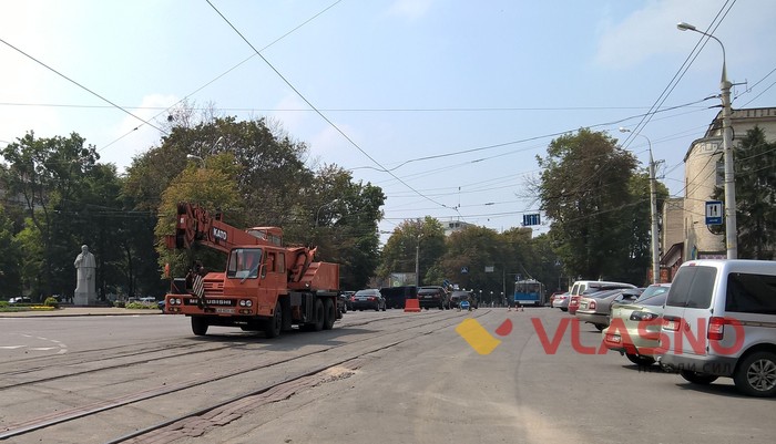 реконструкція площі Гагаріна у Вінниці фото