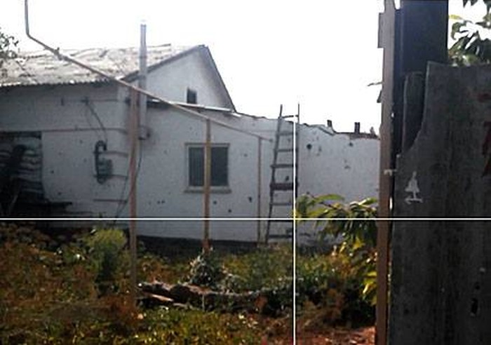 пошкоджено будинки у зоні АТО фото