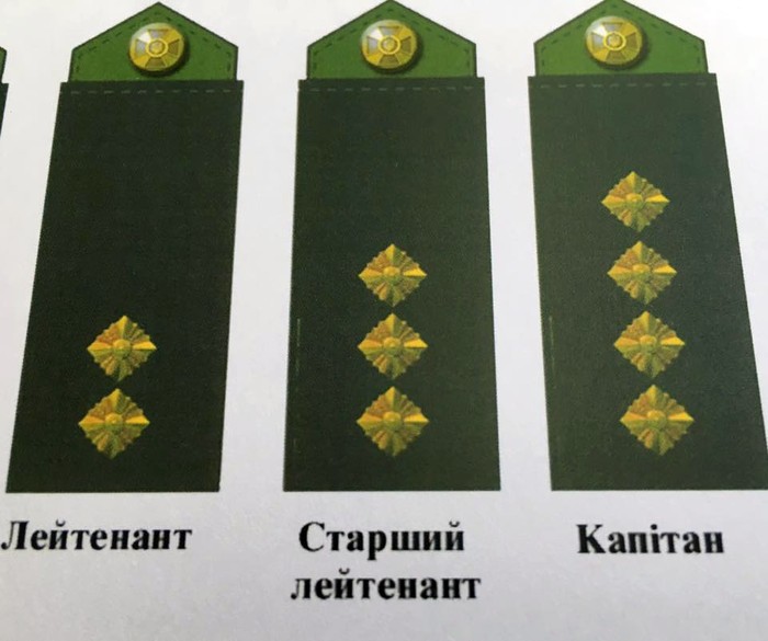 нові погони ЗСУ фото
