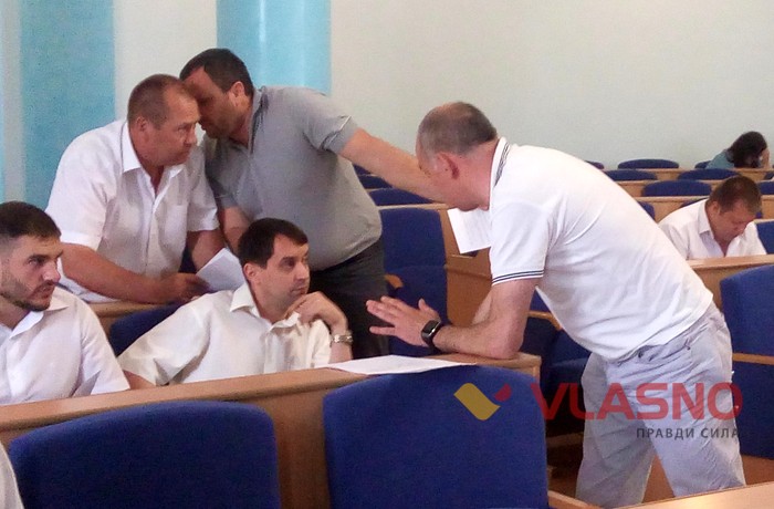 президія Вінницької облради з приводу будинку Городецького фото