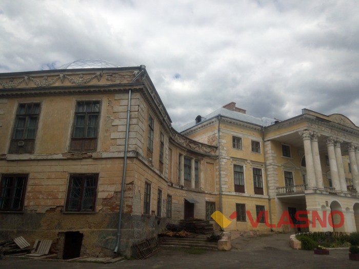 палац Грохольських у Вороновиці фото