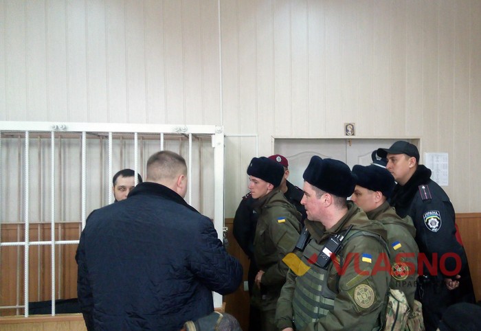 поліція на суді у Хорта фото