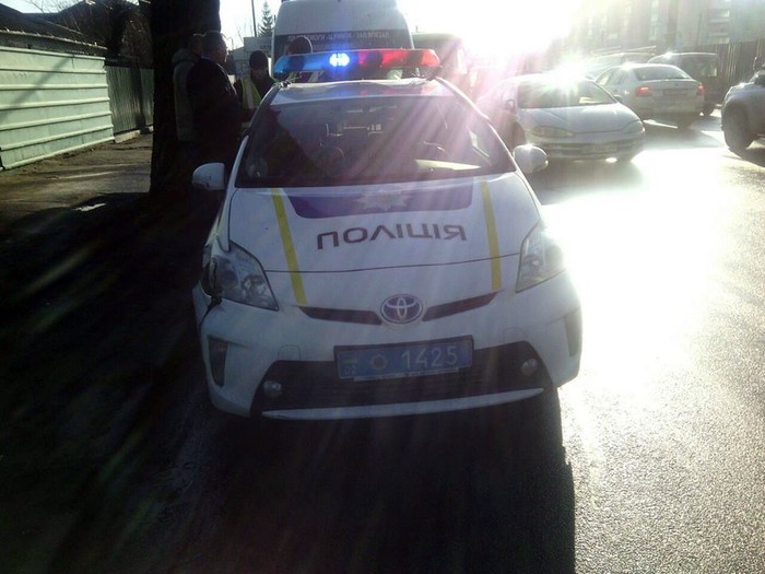 ДТП з патрульною поліцією у Вінниці фото