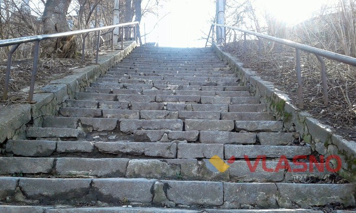 Потьомкінські сходи у Вінниці фото