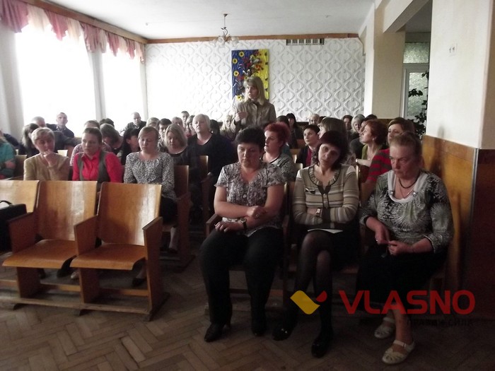 збори у ЗОШ 5 у Вінниці фото