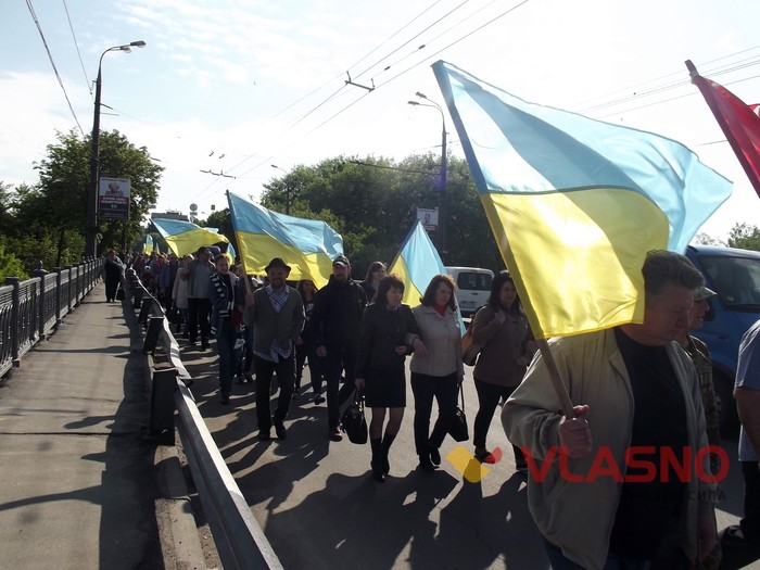 протест 31 школи під Вінницькою облрадою фото