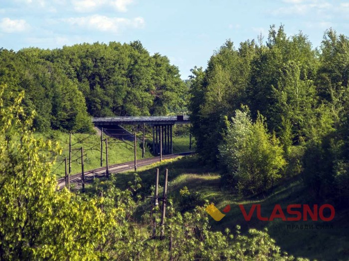 "залізнична річка" біля Жмеринки фото