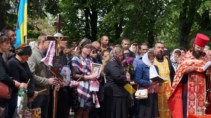прощання з загиблим АТОвцем Сергієм Завалою фото