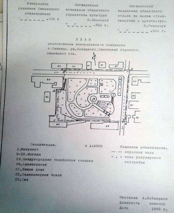 проект Меморіалу героям війни у Вінниці фото