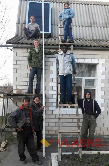 сонячний колектор фото