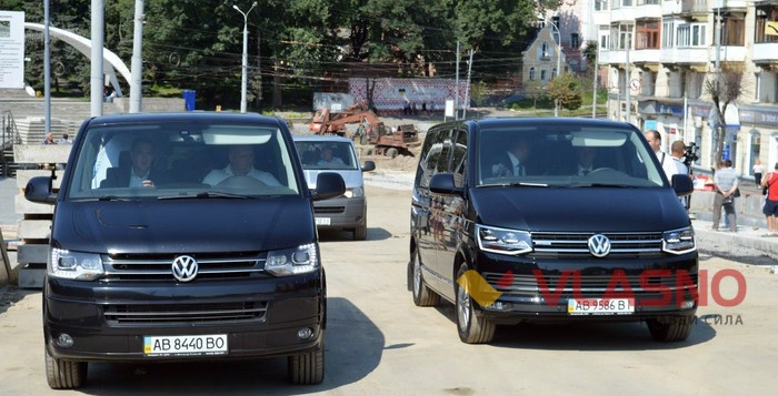  автомобілі вінницького мера Сергія Моргунова фото