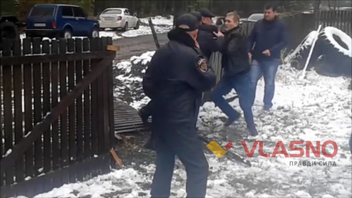 "розборки" між громадянином Латвії та посадовими особами лісового господарства