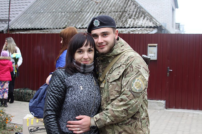 поліцейські повернулися із зони АТО фото