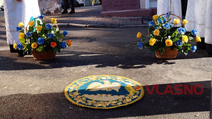 Із почесною вартою минулого століття відкривали пам'ятну дошку галицьким воїнам у Вінниці 