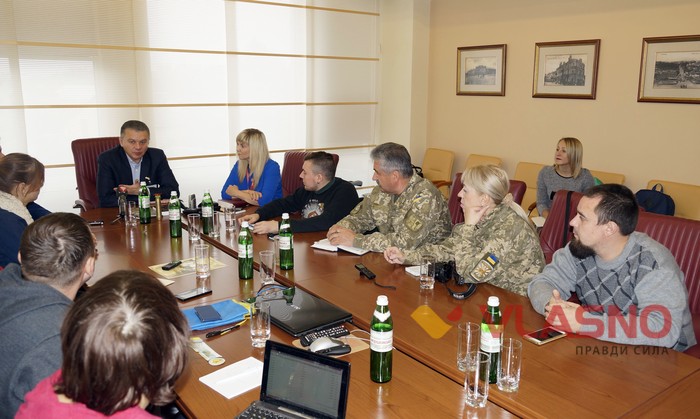 зустріч представників потягу миру з Сергієм Моргуновим фото