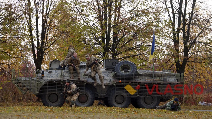 військові навчання у Гавришівці фото