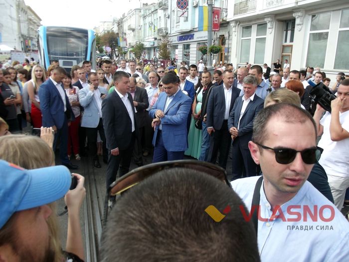 Порошенко та Гройсман на День міста у Вінниці фото