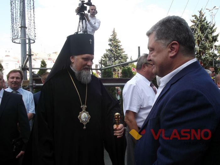 Петро Порошенко у Вінниці фото