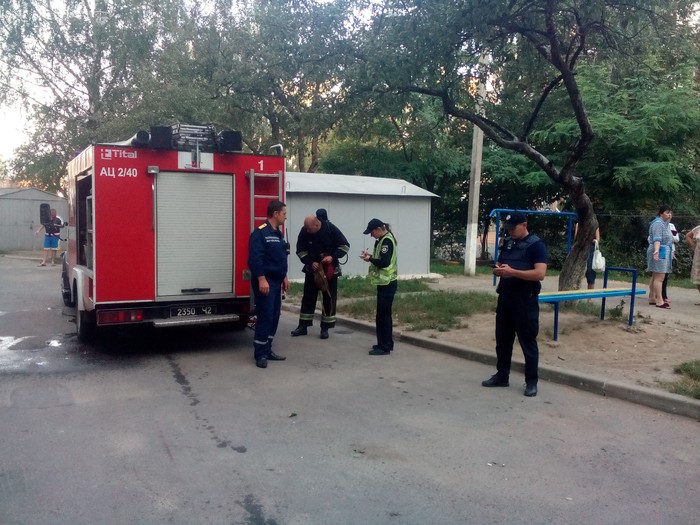 пожежа на вулиці Пирогова у Вінниці фото
