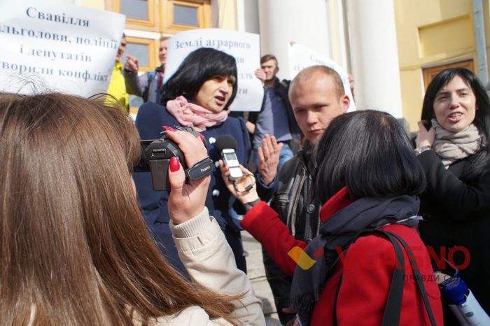 мітинг під Вінницькою ОДА з приводу земель в Агрономічному фото