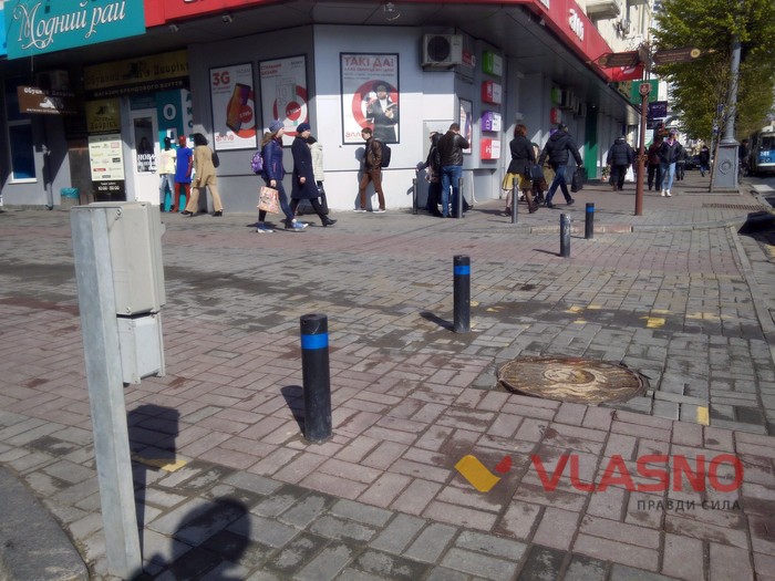 паркування на тротуарах у Вінниці фото