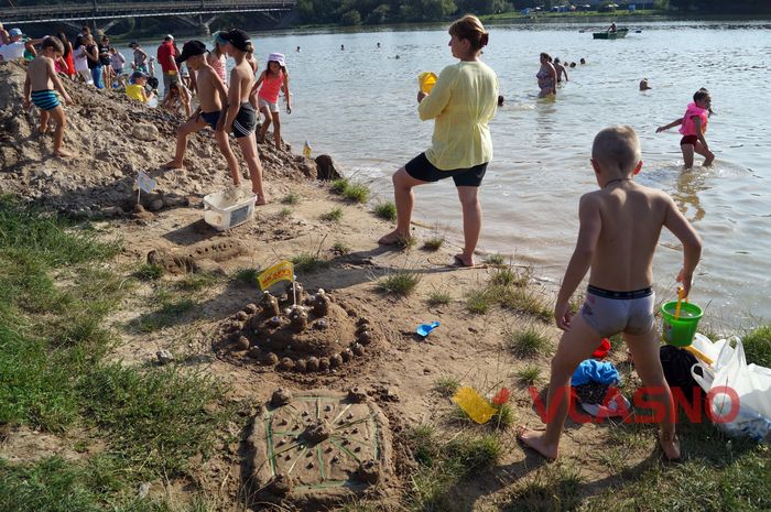 фестиваль піщаних скульптур у Вінниці фото