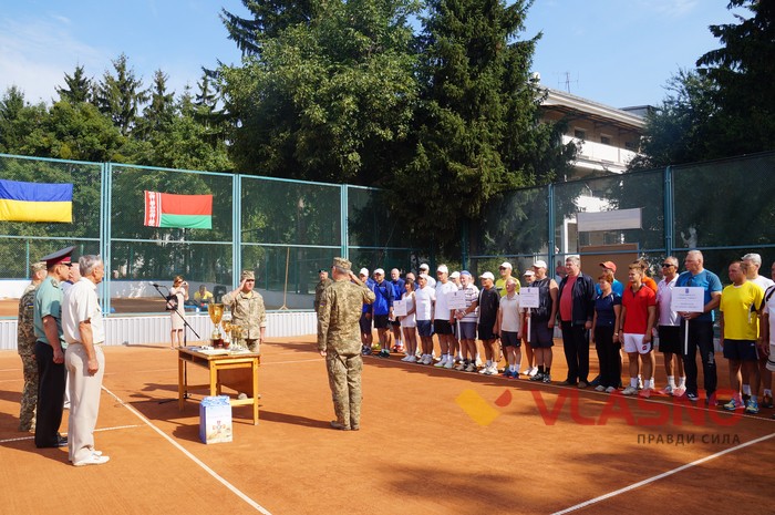 тенісний турнір військових у Вінниці фото
